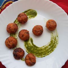 A picture of Rice Potato Paniyaram.