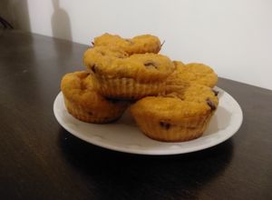 Una foto de Muffins de zanahoria