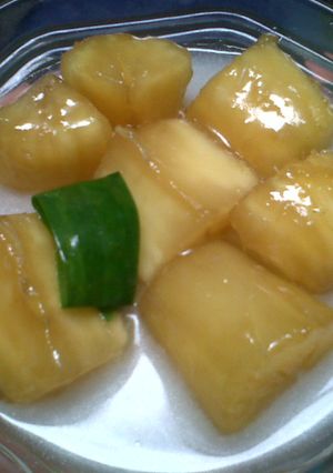 Foto resep KongThai GulMer aka. Singkong Thailand Gula Merah