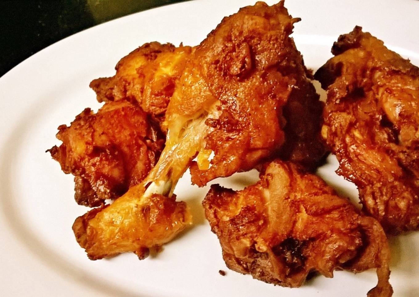 Crispy fried chicken