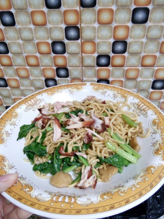 Foto resep Mie goreng ayam suir