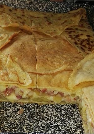 Rakott palacsinta másképp recept fotója