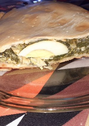Una foto de Tarta de pollo y verduras 😋