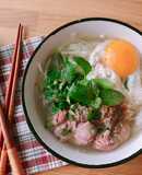 Phở Tái Đơn Giản Với Viên Súp Phở Bò 🍲