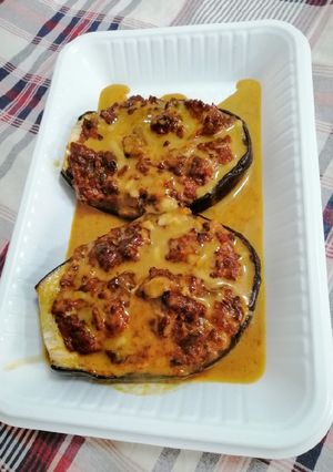 صورة لوصفة قوارب الباذنجان