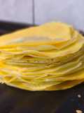 Mini Panqueques para lasagna individual