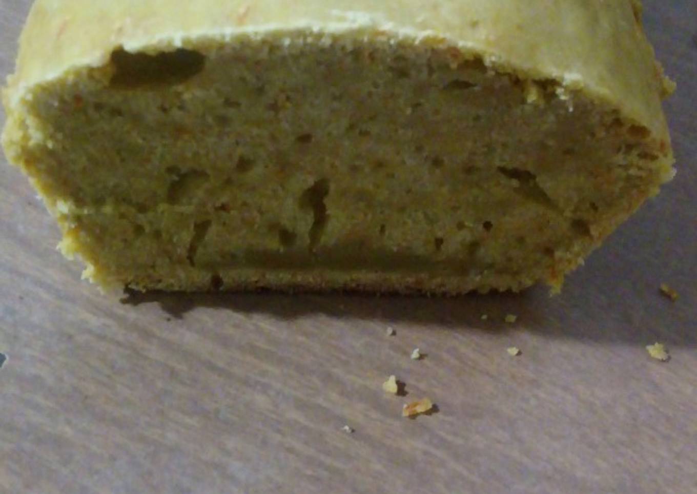 Budín de calabaza y zanahoria (apto vegano)