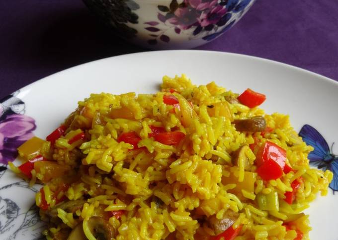Simple Way to Prepare Homemade Savoury Rice