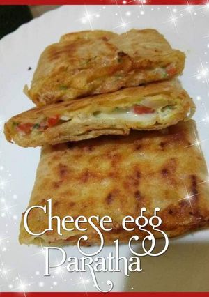 A picture of Cheesee paratha.