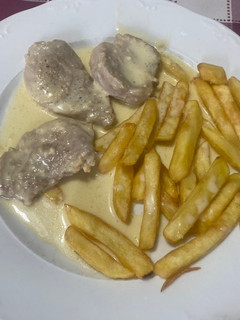 Una foto de Solomillo de cerdo al queso