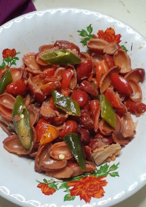 Foto resep Tumis kulit tangkil/kulit melinjo