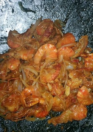 Foto resep Udang Asam Manis