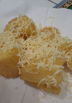 Foto resep Singkong keju empuk dan merekah