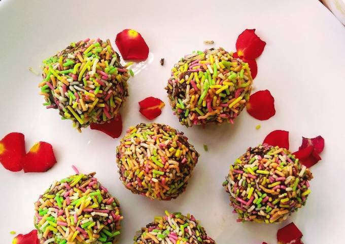 Recipe of Favorite Thandai rainbow ball