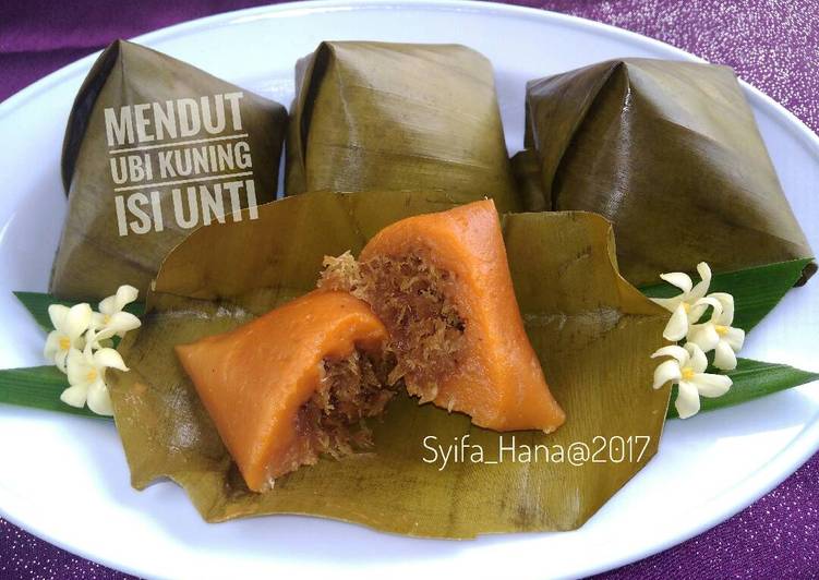 Mendut Ubi Kuning Isi Unti (#postingrame2_recook umbiumbian)