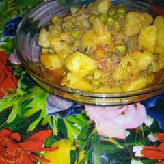 A picture of Vegetables curry.