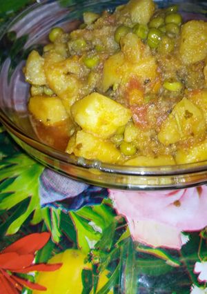 A picture of Vegetables curry.