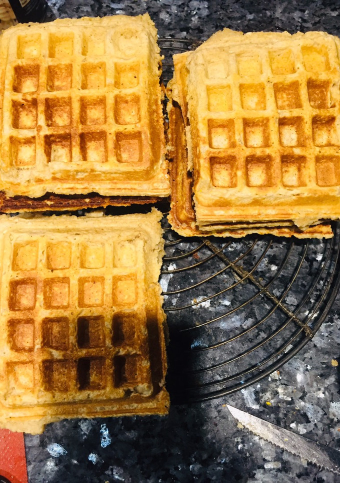 Una foto de Waffles de Avena 🥣