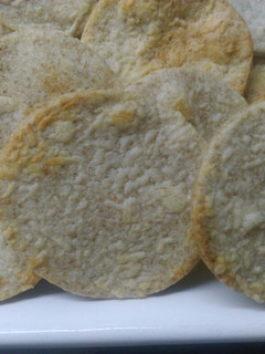 Una foto de Galletitas INTEGRALES de queso con masa de tarta que sobra