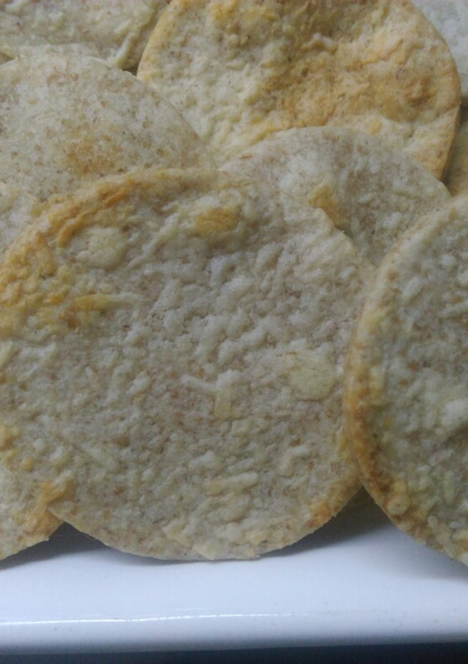 Una foto de Galletitas INTEGRALES de queso con masa de tarta que sobra