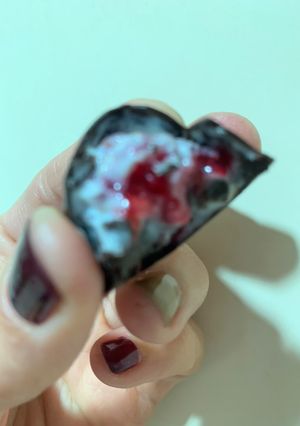 Una foto de Bombones de frambuesa saludables