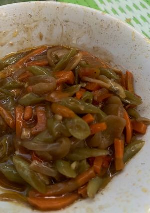 Foto resep Tumis buncis wortel