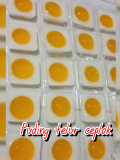 Foto resep Puding telur ceplok
