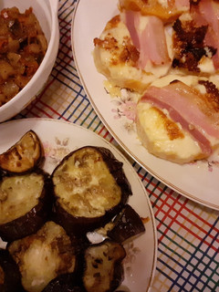 Una foto de Delicias con Panceta y Champiñones