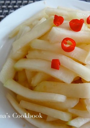 Dylanama ♥ 醃大頭菜 的食譜成品照片