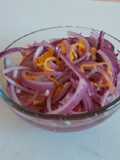 Encurtido de cebolla morado y habanero