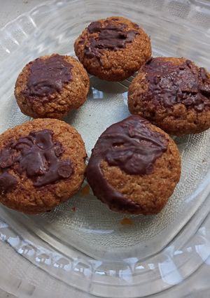 Una foto de Galletitas integrales de naranja y chocolate