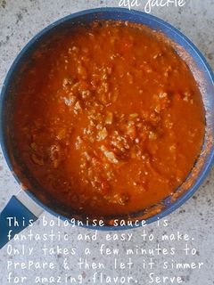 Foto resep Spicy Bolognese Sauce