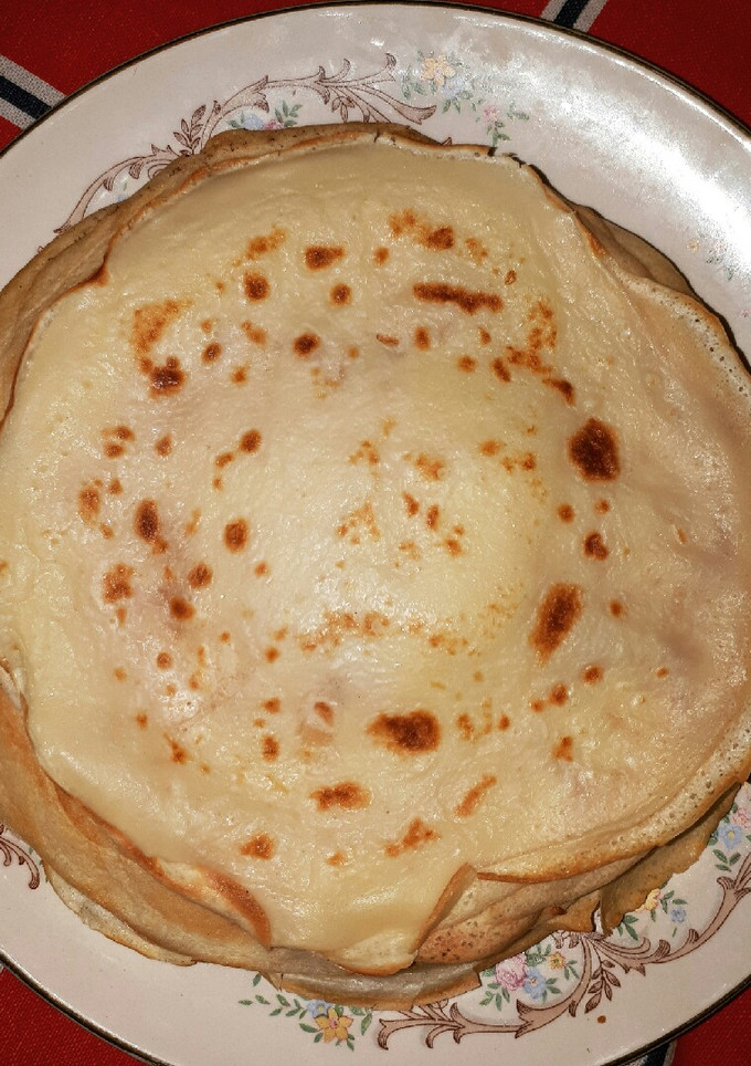Una foto de 🔸Crepes o panqueques súper fáciles y riquísimos!!🔸😍