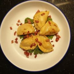 A picture of Pierogi.