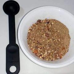 A picture of Peshawari chapli kabab masala (Homemade).