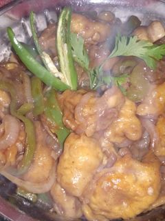 मशरुम चिल्ली (Mushroom chilli recipe in Hindi) रेसिपी मुख्य फोटो
