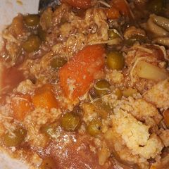 A picture of Chicken Thigh Stew.