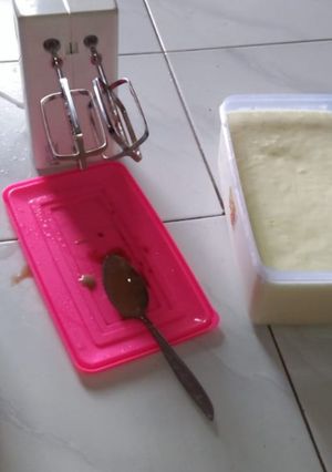 Foto resep Ice cream coklat durian