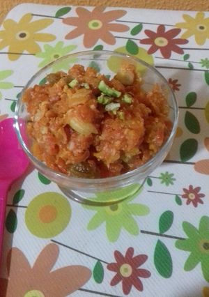 A picture of Carrot halwa.