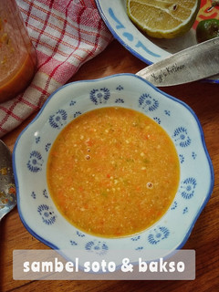 Foto resep Sambel Soto dan Bakso