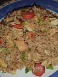 Arroz chaufa mixto