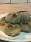 Pan fried gluten free dumplings