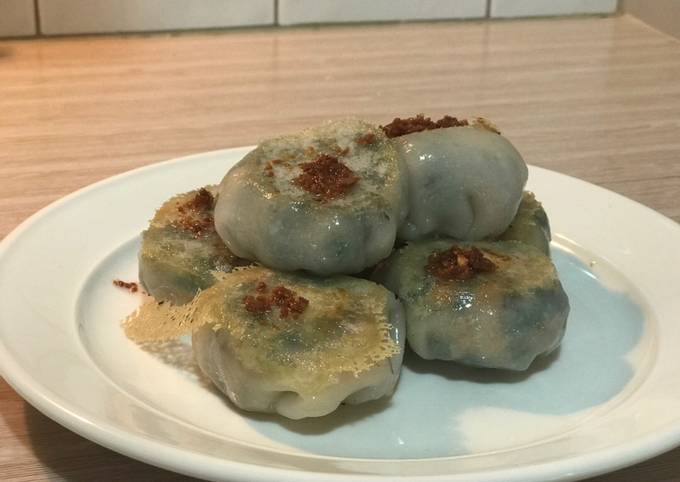 Pan fried gluten free dumplings