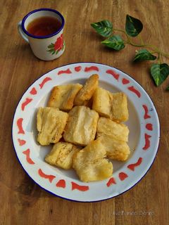 Foto resep Singkong goreng merekah / melepuh