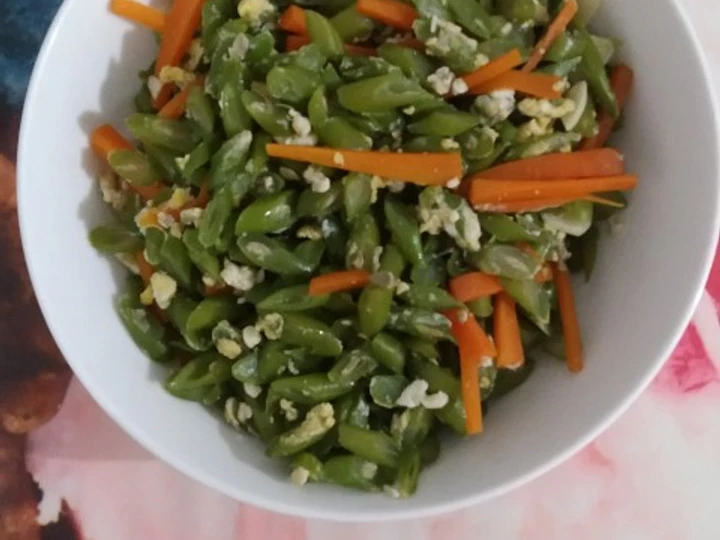 Langkah Mudah untuk Menyiapkan Resep Tumis Buncis Wortel Telur yang  Bikin Ketagihan Anti Ribet, Bikin Ngiler