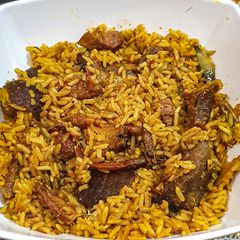 A picture of Native fried rice.
