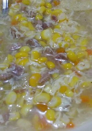 Foto resep Corn Soup (Sup Jagung) tanpa MSG
