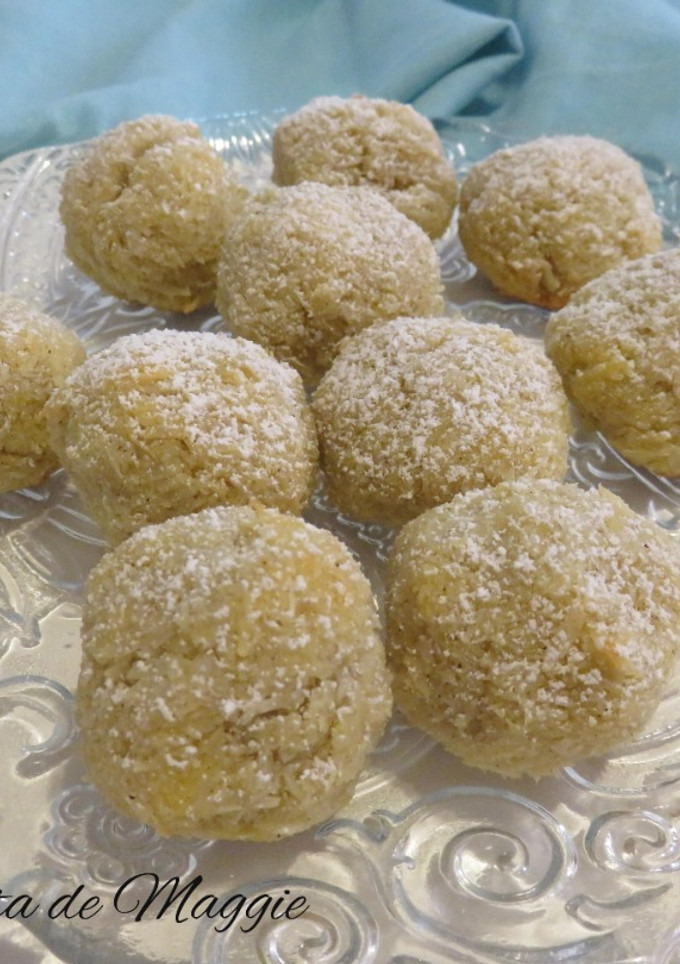 Una foto de Bolitas de coco