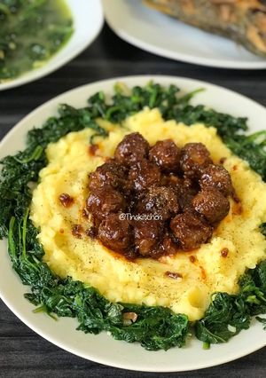 Foto resep "sweet and spicy meatballs"