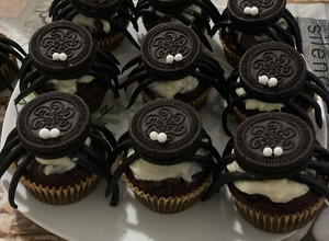 Halloween muffin recept fotója